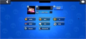 Conta Brawl Stars - 17700 Troféus - Com Brawl Pass Ativado