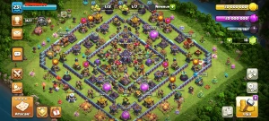 Cv15 bem Encaminhado, Full muros - Clash of Clans