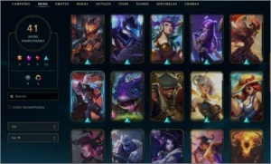 Conta LOL MMR GOLD/PLAT nivel 92 - League of Legends