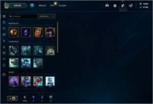 Conta LOL MMR GOLD/PLAT nivel 92 - League of Legends