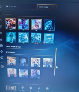 Conta League of Legends BR e Wild juntas LOL