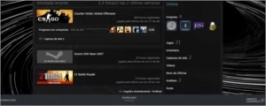 Conta da Steam