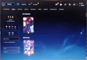 Conta league of legends