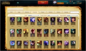 Conta Challenger SoloQ e Flex - League of Legends LOL