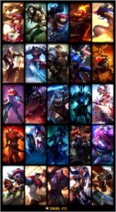 CONTA PRATA 2, 115 CAMPEÃO 26 SKIN, PREÇO BAIXO ! - League of Legends LOL