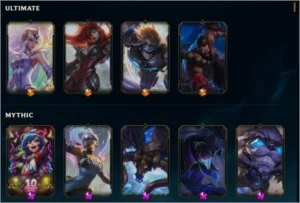 conta de 2014, com mmr de mestre, 338 skins e mui - League of Legends LOL