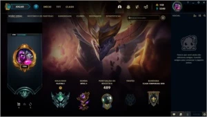 Conta de League Of Legends  sessões 2 LOL