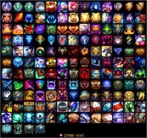 Conta de League Of Legends  sessões 2 LOL