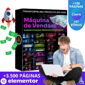 +1.000 Paginas De Vendas Premium - Profissional 2025