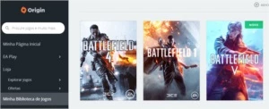 Conta Origin com Battlefield 1, 4 e 5 - Outros