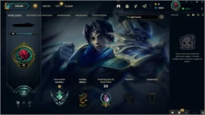 Conta platina 1 100PDL / 27 campeões / 4 skins - League of Legends LOL