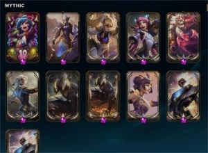 Conta  LoL 10 Skins Vitoriosas - League of Legends