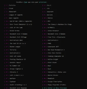 Script Otimização Para Todos Os Principais Jogos Do Mercado - Outros
