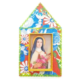 Capelinha "Santa Terezinha das Rosas" - Artesanato e Personalizados