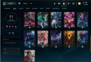 Fullacesso - Conta De 2019 - 21 Skins - Level 64 - League of Legends LOL