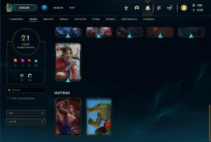 Fullacesso - Conta De 2019 - 21 Skins - Level 64 - League of Legends LOL