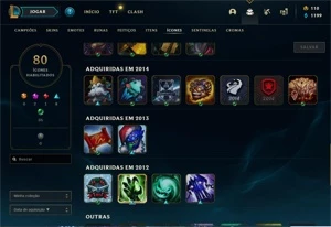 CONTA COM RIVEN CAMPEONATO SEASON 2 PARA VOCÊ MOLDAR!!! - League of Legends LOL