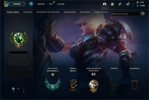 CONTA COM RIVEN CAMPEONATO SEASON 2 PARA VOCÊ MOLDAR!!! - League of Legends LOL