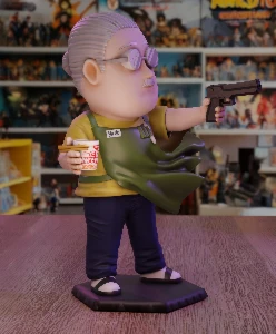 Sakamoto Days - Taro Sakamoto Chibi 3D STL - Outros