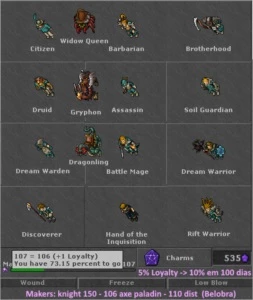Elder Druid 470 - ML 107 (Belobra - ED - NPVP) - Tibia