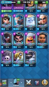 CONTA CLASH ROYALE NIVEL 11 (DESAFIANTE 1)