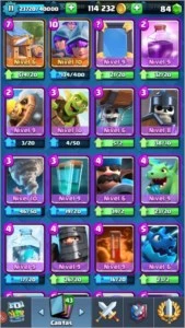CONTA CLASH ROYALE NIVEL 11 (DESAFIANTE 1)