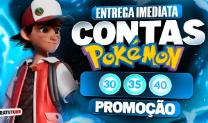 CONTAS POKEMON GO LEVEL 40| COM SHINYS & LENDARIOS