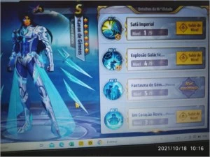 Conta a113 - Saint Seiya awakening SSA