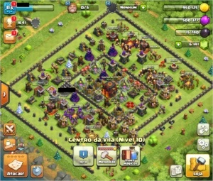 CV 10 - SUPER BARATA  MUDANÇA DE NOME - 6K DE GEMAS - Clash of Clans