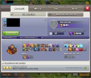 CV 10 - SUPER BARATA  MUDANÇA DE NOME - 6K DE GEMAS - Clash of Clans