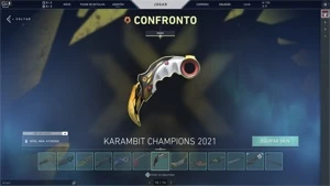 CONTA BETA VALORANT 14 FACAS, 133 SKINS AO TODO