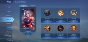 A melhor conta de Mobile Legends do universo