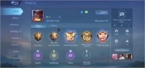 A melhor conta de Mobile Legends do universo