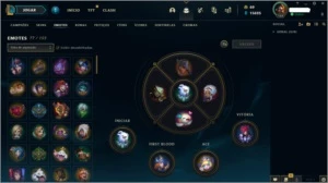 Vendo conta lol com 5 skins prestigio e 1 skin Mitica - League of Legends
