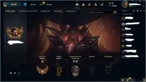 Vendo conta lol com 5 skins prestigio e 1 skin Mitica - League of Legends
