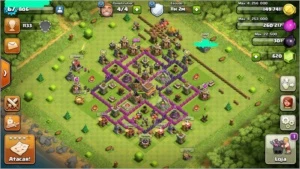 Conta Clash of Clans cv8 Recente - lvl 67 !!