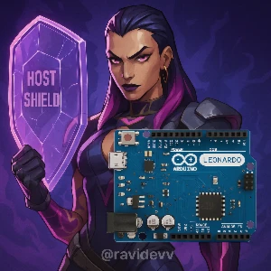 VALORANT AIM - (Arduino + Host shield USB)