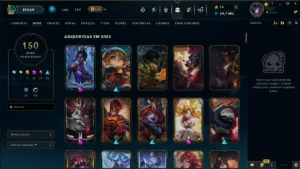 League of Legends | LVL 347 | 152 Skins |Morgana Exaltada LOL