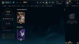League of Legends | LVL 347 | 152 Skins |Morgana Exaltada LOL