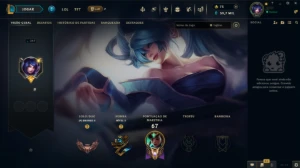 League of Legends | LVL 347 | 152 Skins |Morgana Exaltada LOL