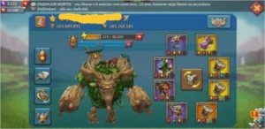 Conta lords mobile