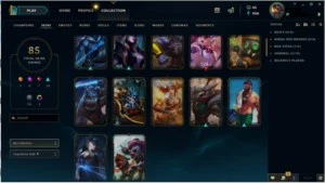 Conta League of legends Lv71 Gold no 3v3 S7. LOL