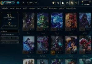 [Entrega Automática] Conta Lol Ouro, 47 Skins, 13K Ea, á mão - League of Legends