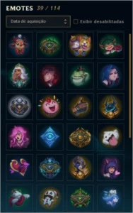 CONTA LVL 226 PLATINA IV SOLO/DUO + 126 CAMPEÕES + 61 SKINS - League of Legends LOL