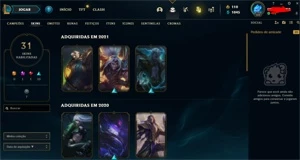 CONTA GOLD S11 - League of Legends LOL