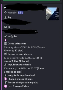 conta com boost up bugado discord