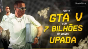 GTA 5 ONLINE - CONTA UPADA COM 7 BILHÕES