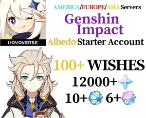 Conta farm Albedo + 12000 gemas - Genshin Impact