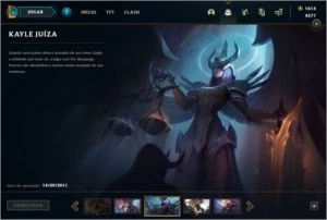 Conta LoL com Kayle juizaRammus rei 77skins 8 lendarias 17ep - League of Legends