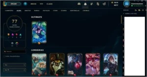 Conta LoL com Kayle juizaRammus rei 77skins 8 lendarias 17ep - League of Legends